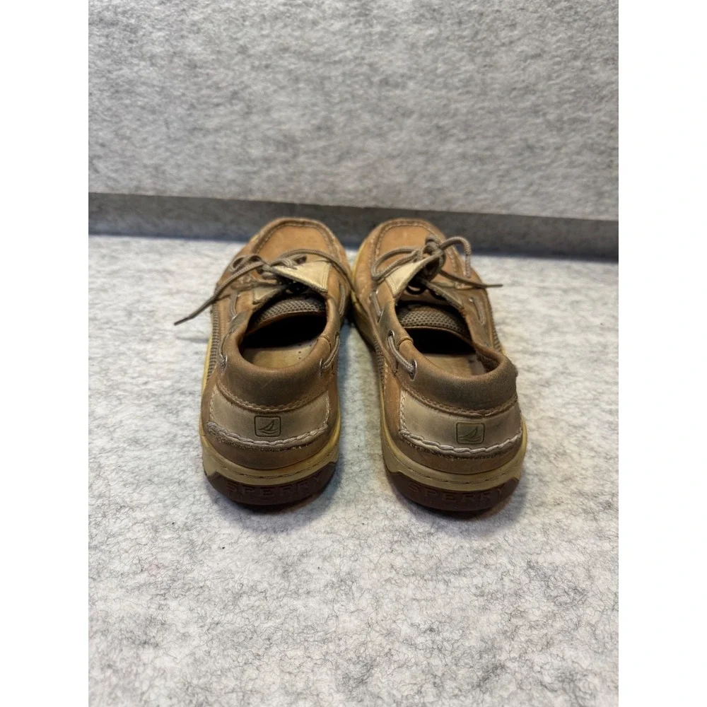 Sperry boat shoes size 11.5 beach casual brown leather loafer